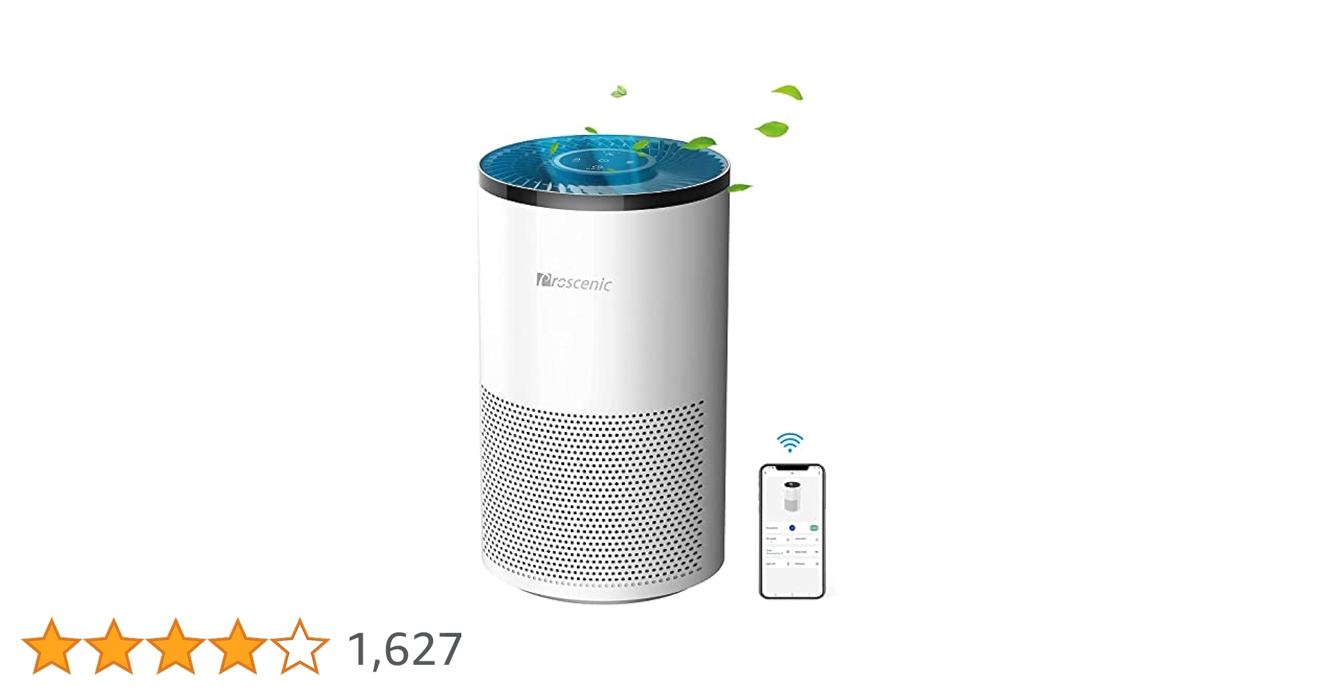 ❤️人気❤️ A8 空気清浄機 花粉対策　粒子99.97%除去　除菌 Amazon.co.jp: Proscenic(プロセニック） A8 空気清浄機 花粉